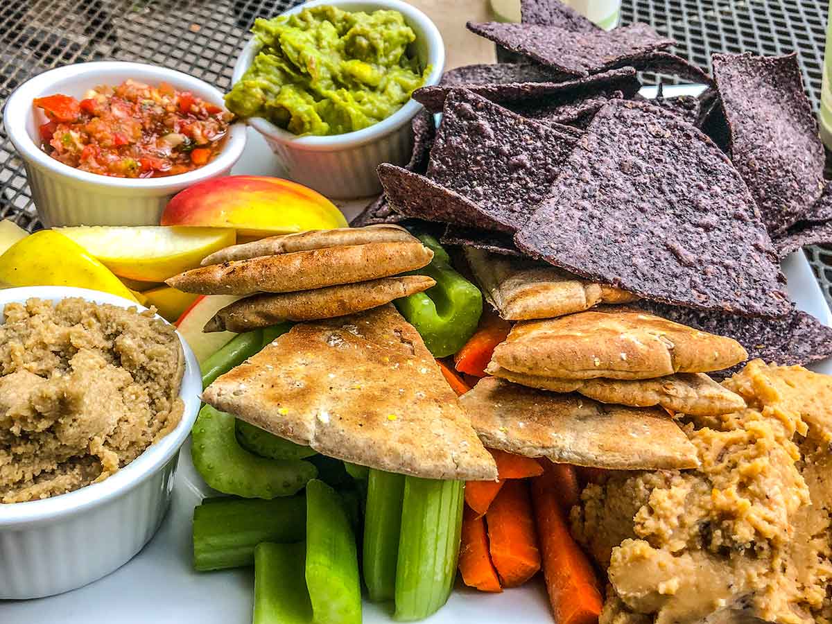 Die Vielfalt der Zen Platter beeindruckte